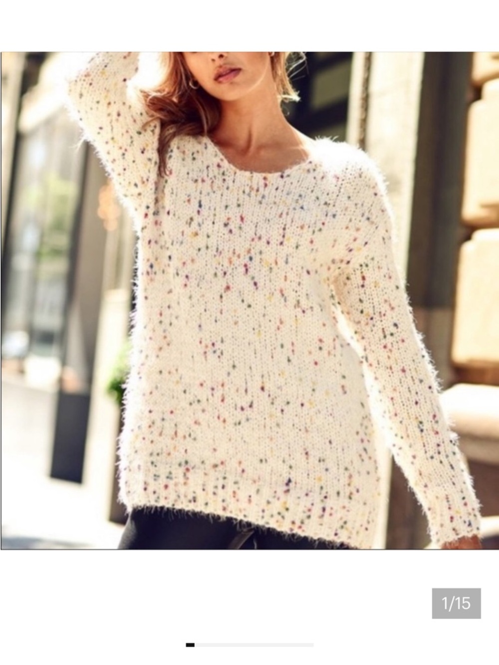 Solitaire Confetti Sweater Large